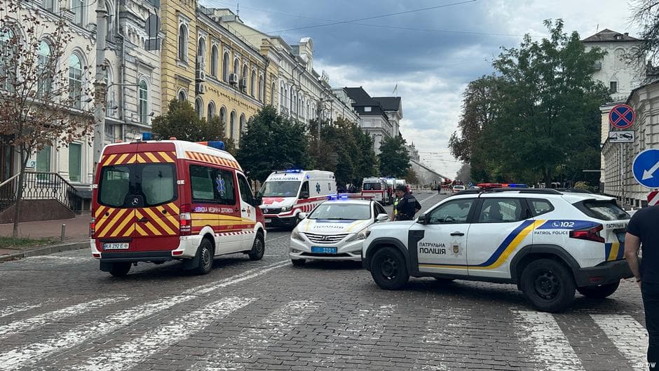 Rus drone, Kiev'deki istihbarat karargahını vurur