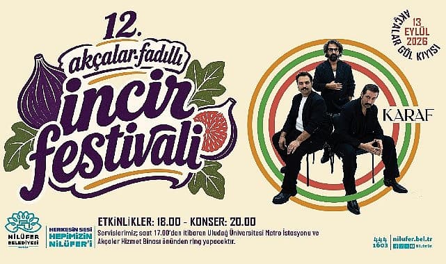 12. Akçalar Fadıllı İncir Festivali 13 Eylül’de Akçalar Göl Kıyısı’nda