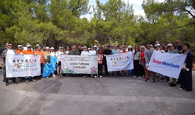 Ayvalık’ta Dünya Temizlik Günü ve Uluslararası Kıyı Temizliği Günü’nde Çevre İçin Sahadaydık