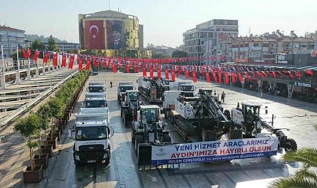 Başkan Çerçioğlu, Büyükşehir Belediyesi’nin Araç Filosunu 150 Milyon Türk Lirası Değerinde Yatırım ile Güçlendirdi