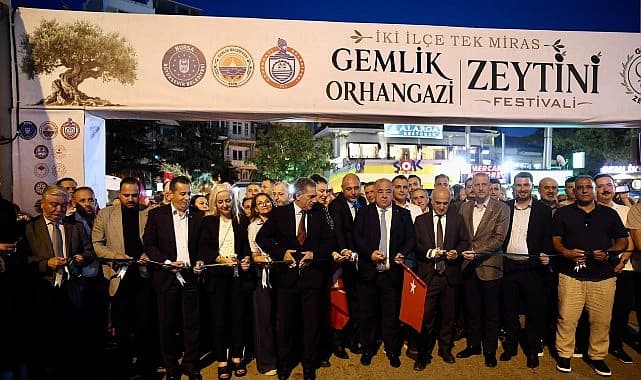 Uluslararası Gemlik Zeytini Festivali 33. Kez Kapılarını Açtı