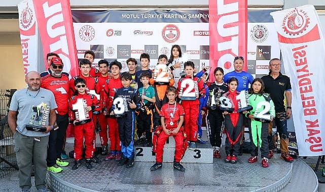 Uşak Karting Yarışı'nda Büyük Çekişme