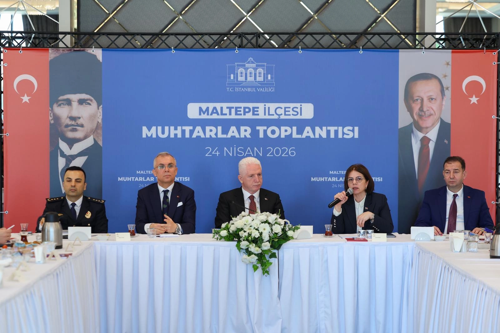 Maltepe’de Muhtarlar Toplantısı Gerçekleştirildi