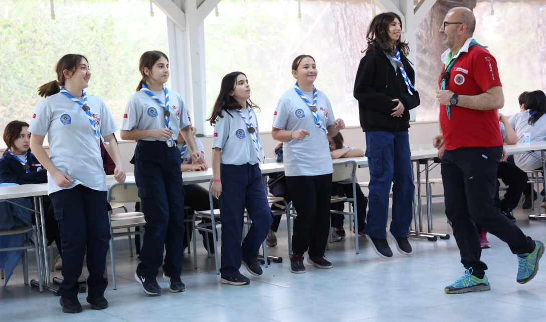 Antalya’da İzciler Kaynaşma Kampında Bir Araya Geldi