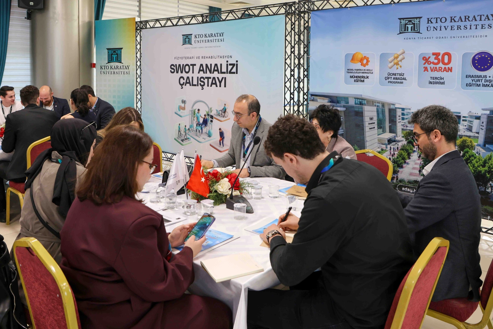 KTO Karatay’da Fizyoterapi Alanına Yönelik SWOT Çalıştayı