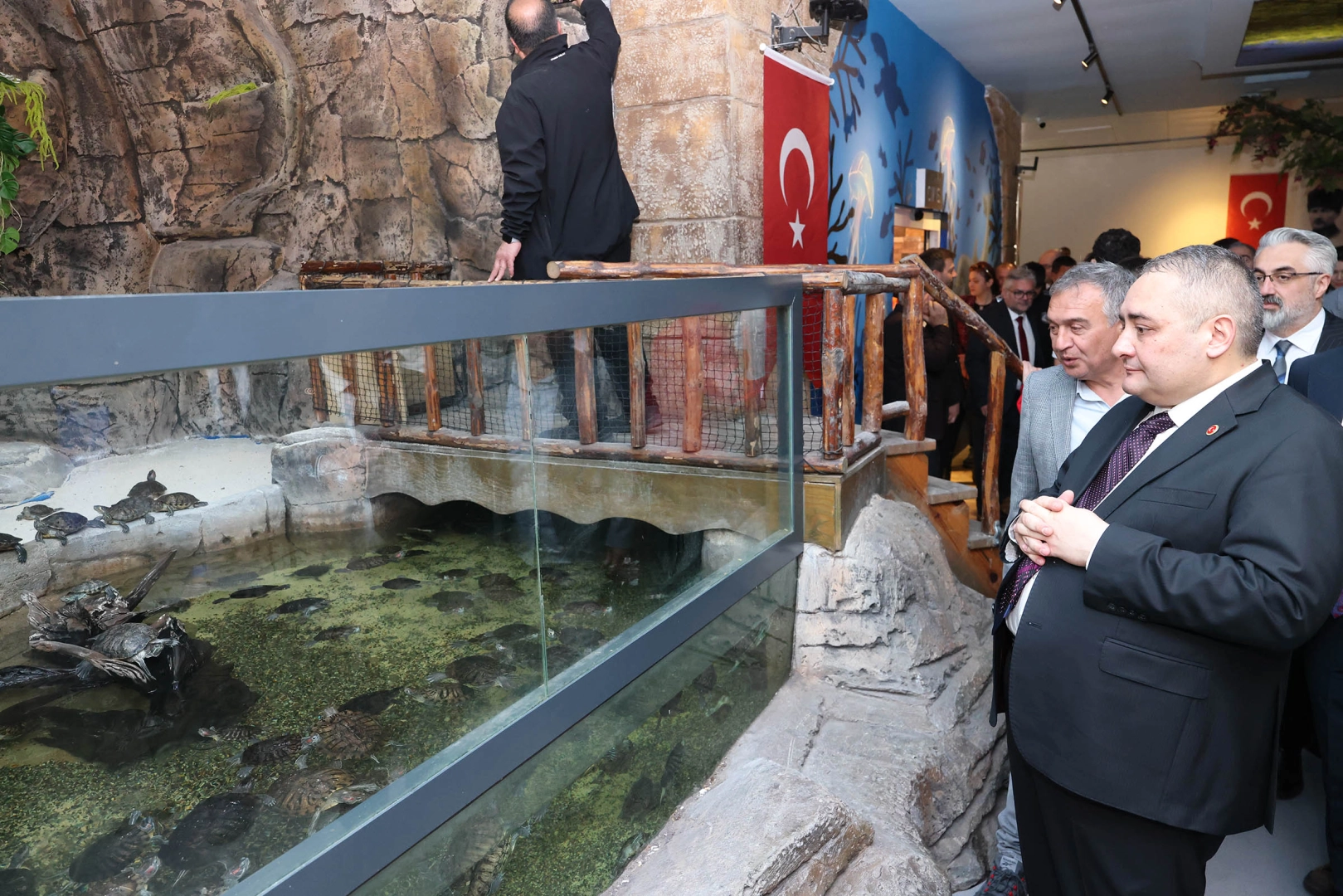 Keçiören’de Yenilenen Deniz Dünyası Yeniden Açıldı