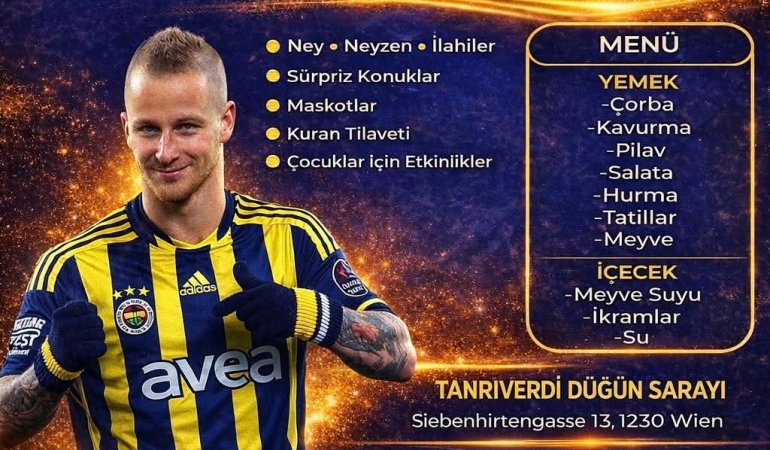 VİYANA’DA İFTAR SOFRASI: MİROSLAV STOCH SEVENLERİYLE BULUŞUYOR! ⚽